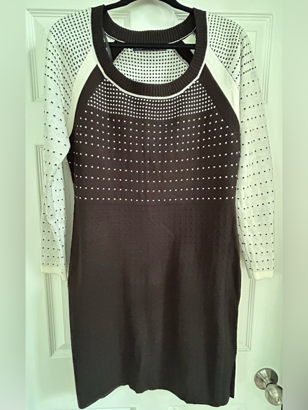 Ivanka Trump Knit Sweater Dress
